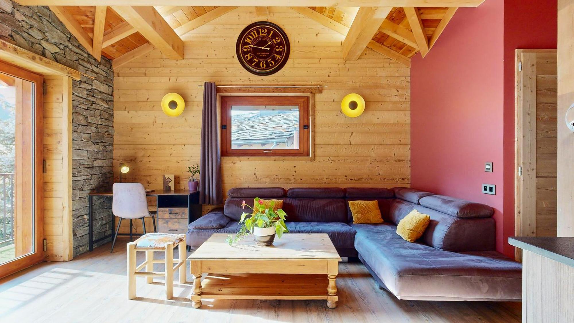 Chalet Grand Croix - Haut Standing - 8, 10 Pers 琴山朗勒堡 外观 照片